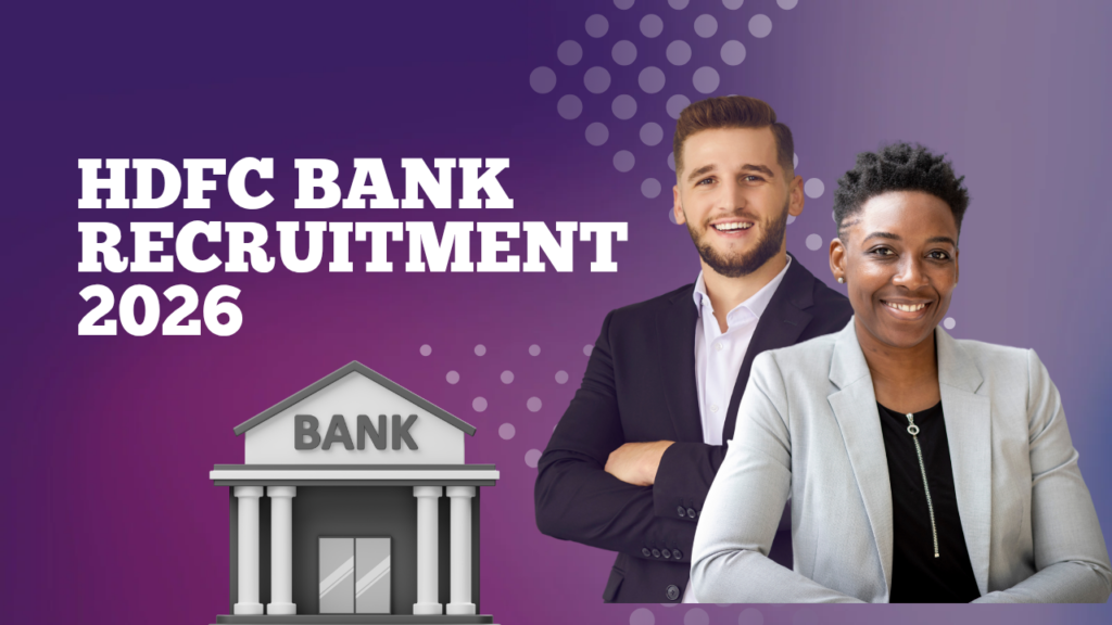HDFC Bank Recruitment 2026